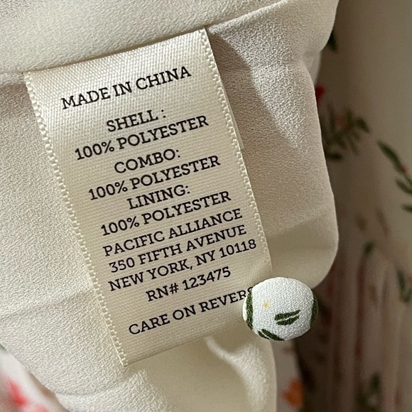 Dear Drew Drew Barrymore Elizabeth Street Short Sleeve Pleated Dress Sz. 6 BNWT - Picture 15 of 15